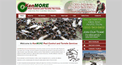 Desktop Screenshot of kenmorepest.com